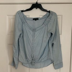 Sanctuary denim top - Nordstrom size small